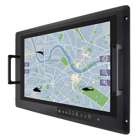 W22IT3S­MLA3FP Defence Console Rack Panel PC