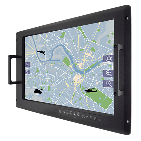 W24IT3S­MLS1­89 Defence Console Rack Panel PC