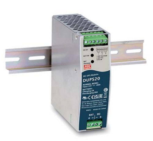 DUPS20 DC- UPS-Controller (allows battery sizes from 4Ah to 135Ah)