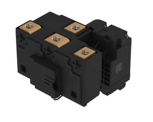 To be launched in 2028 - HEC High Efficiency Contactor - Supports 400V and 800V battery configurations